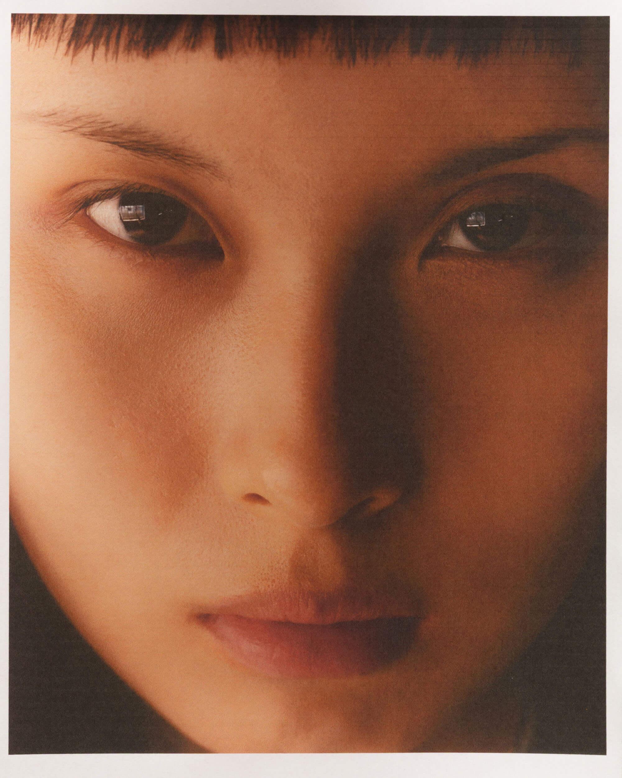 A print of a portrait of Bao