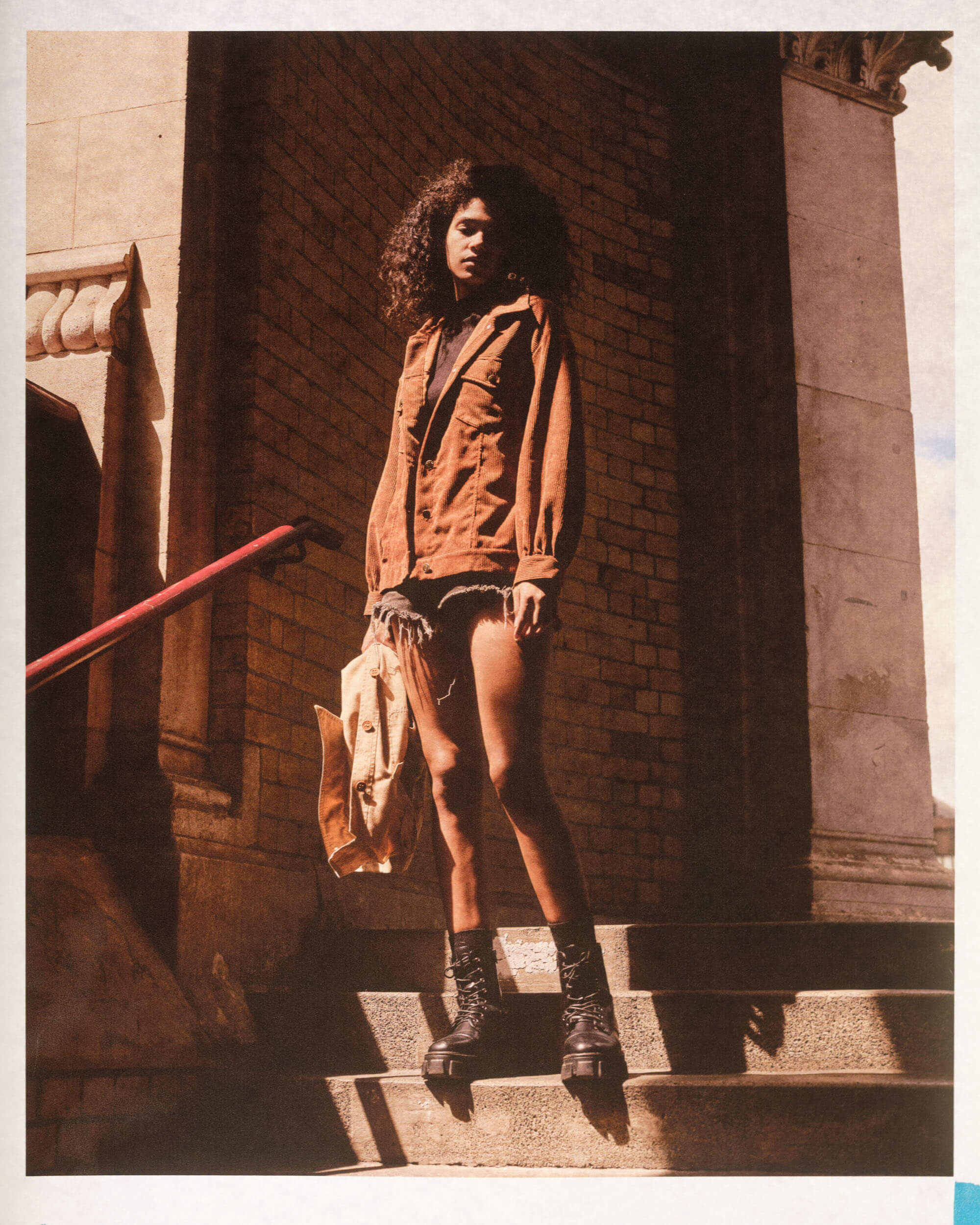 A print of Claudia in Holborn, London