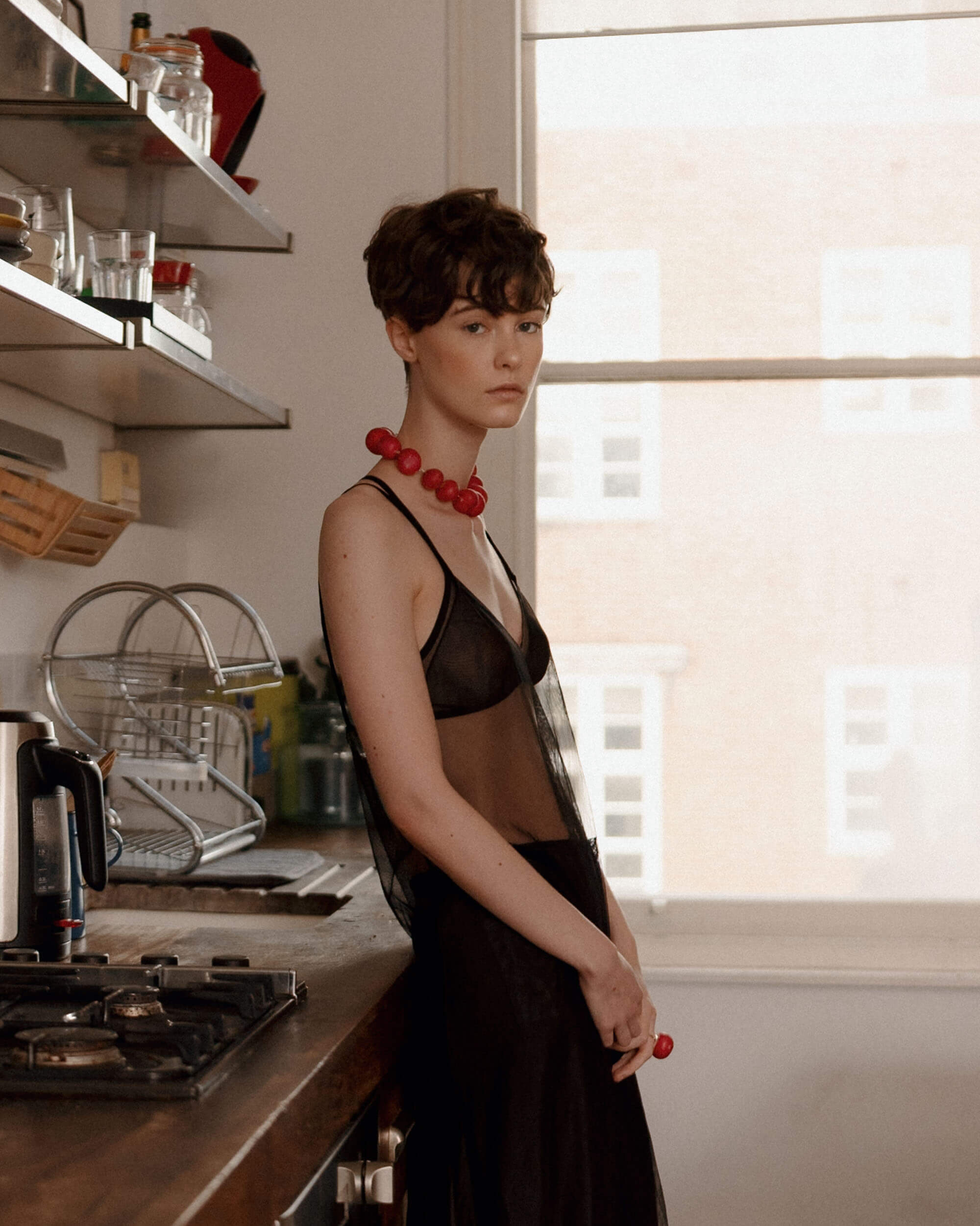Izzy in the Comfort Food editorial for Compound Butter