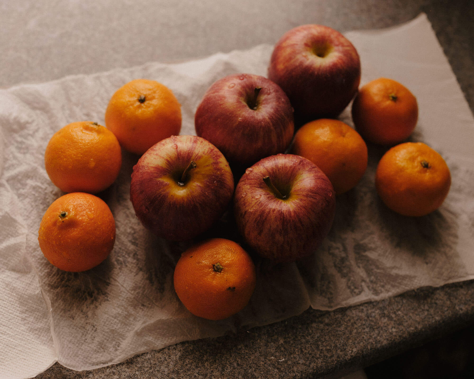 Apples and oranges