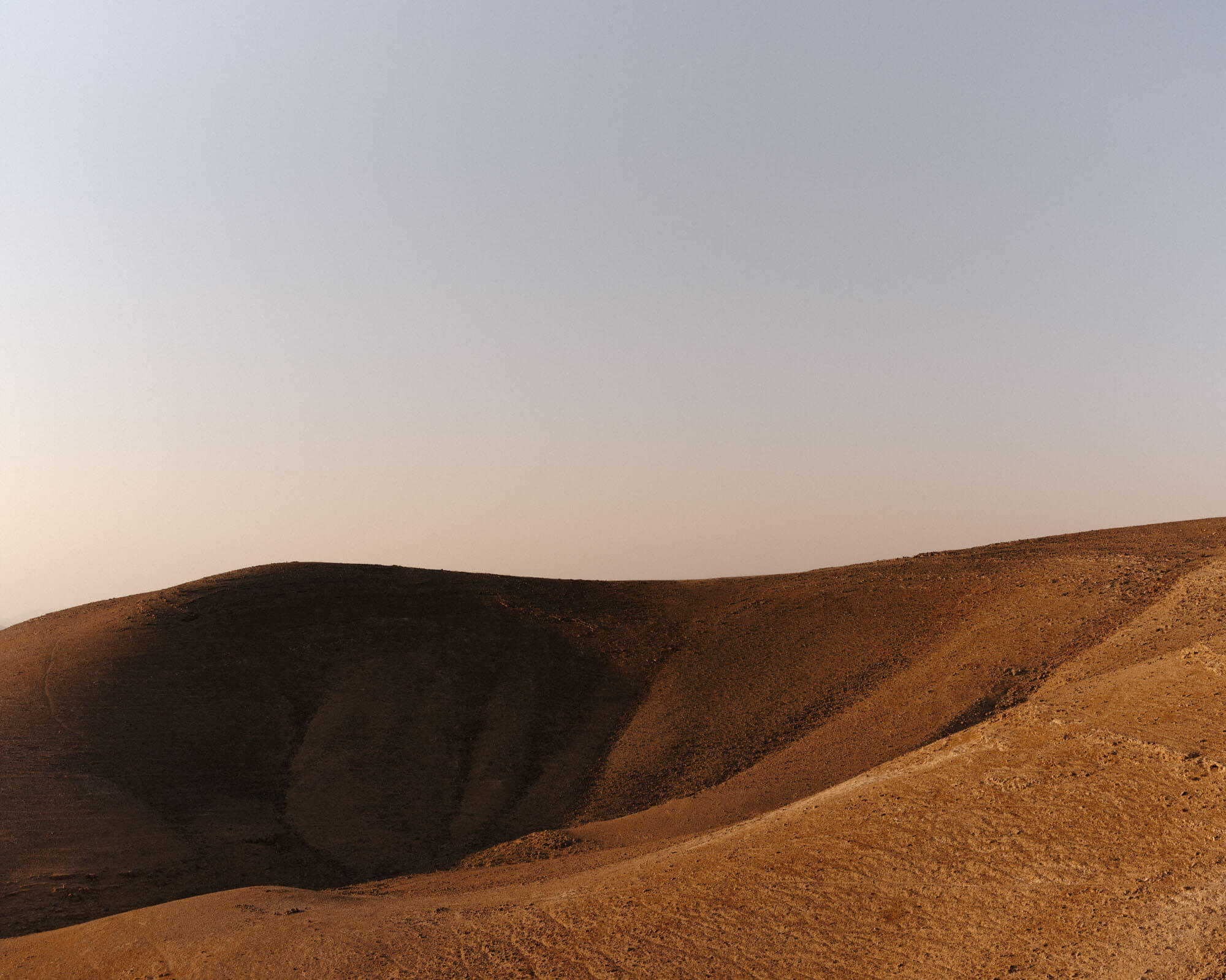 A ridge in the Judaean desert.
