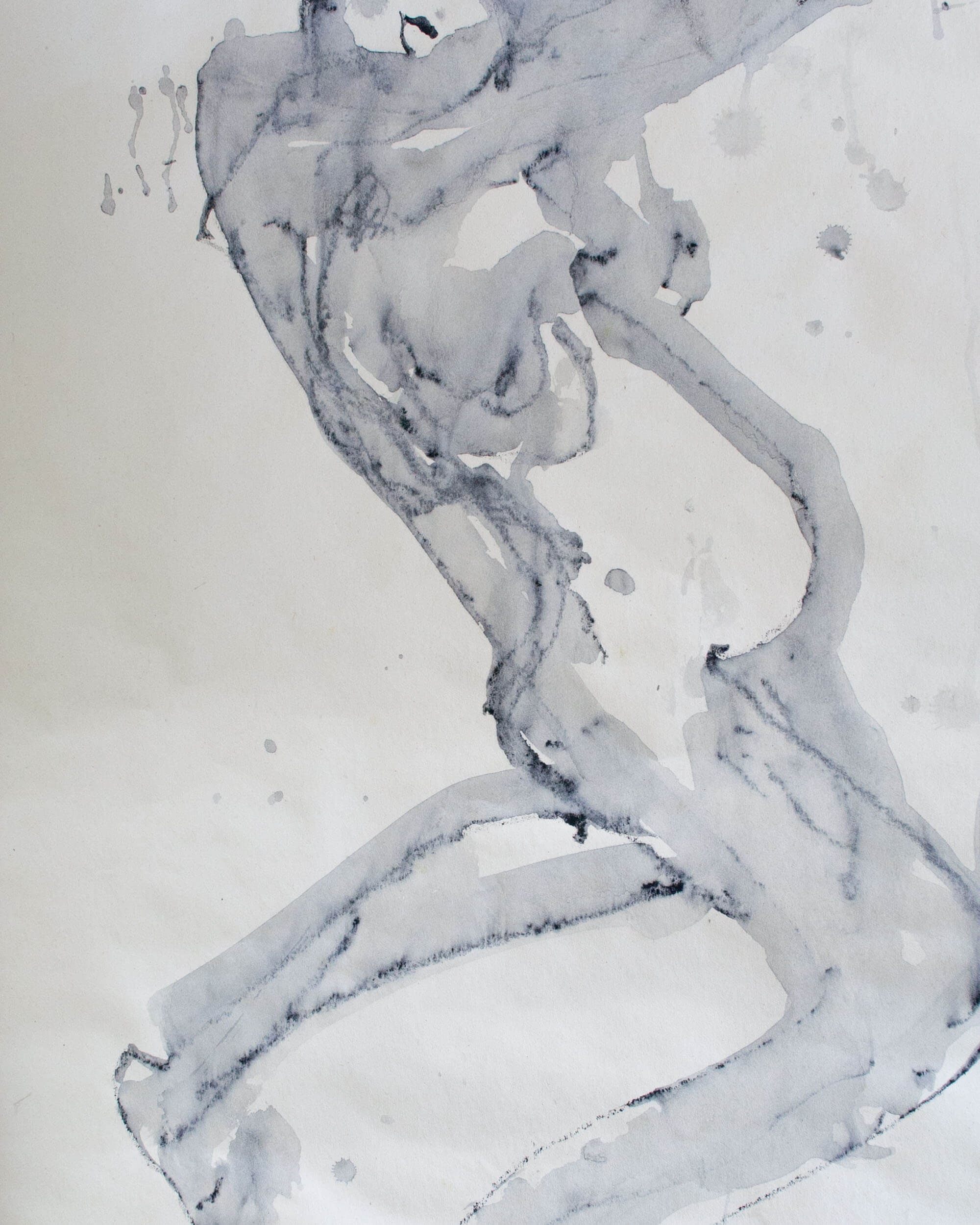 A life drawing sketch by Magdalene Odundo